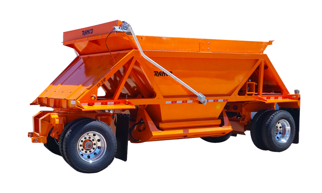 RANCO BOTTOM DUMP PUP TRAILER