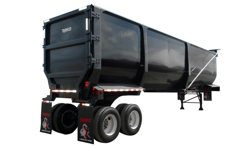 RANCO FRAMELESS HIGH CUBE END DUMP TRAILER