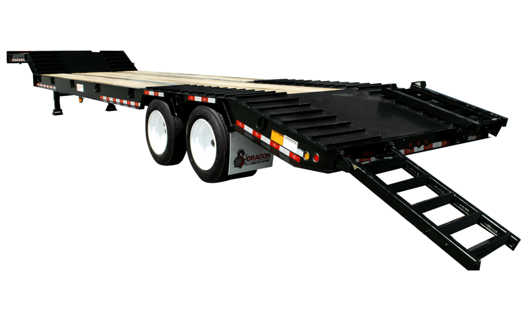 35 Ton 2 Axle Lowboy Equipment Trailer