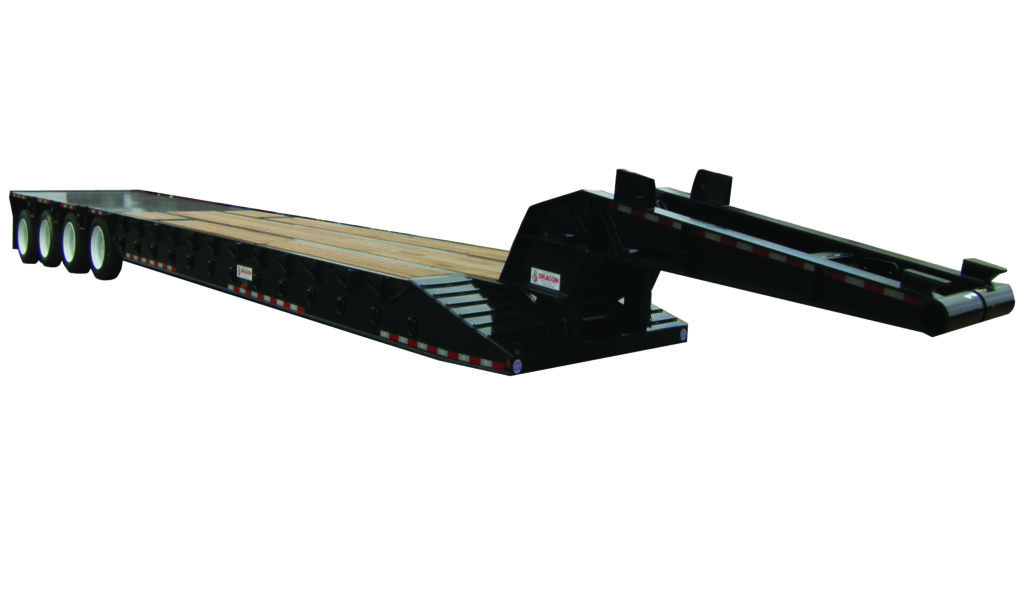 4 Axle Removable Neck Heavy Haul Trailer