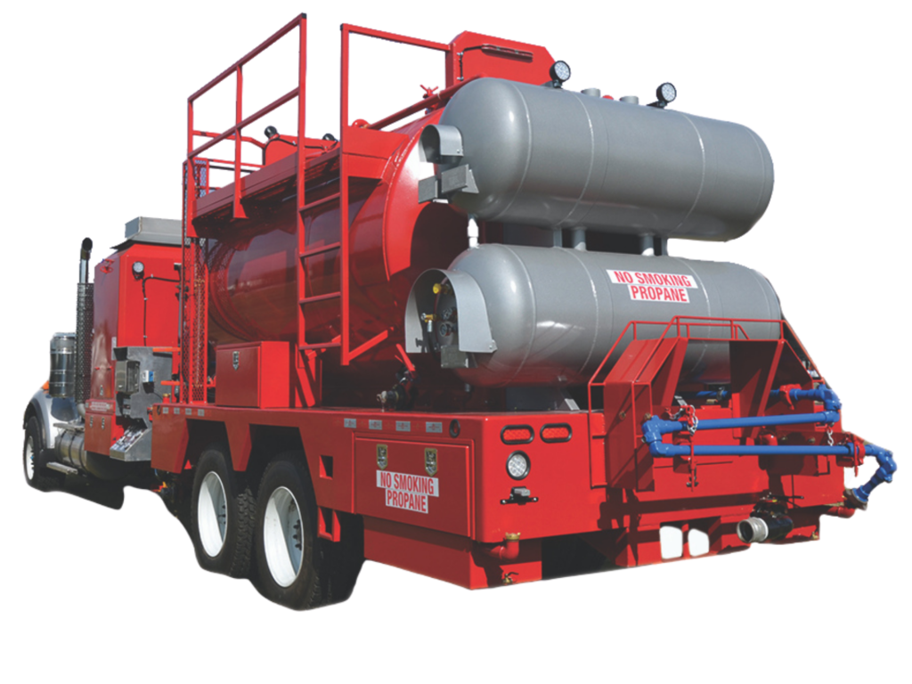 Mobile Hot Oil Truck