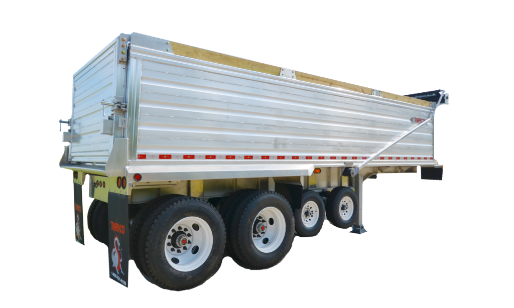 26′ Full Frame Aluminum End Dump