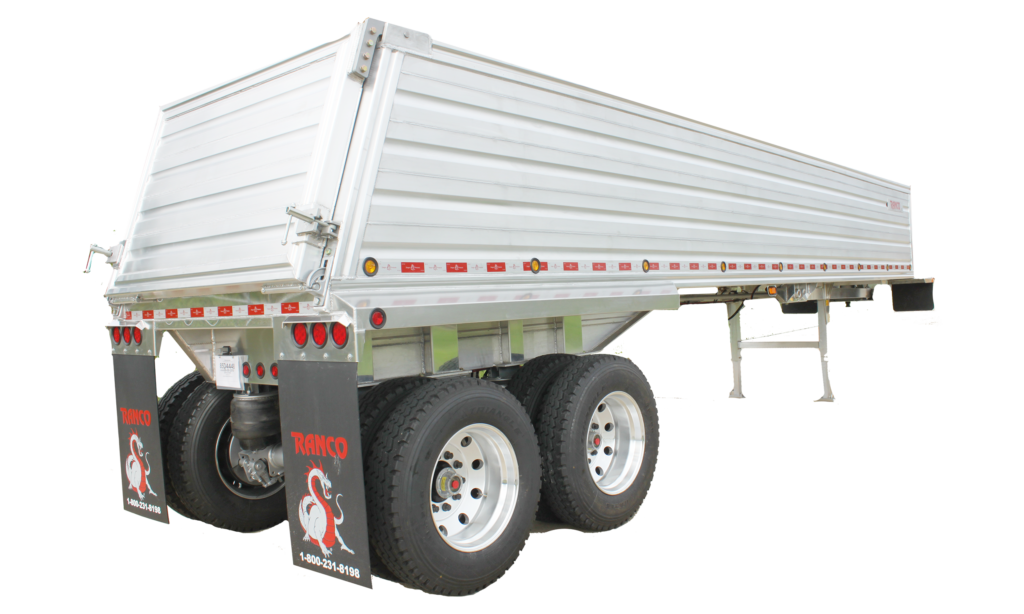 32′ Quarter Frame Aluminum End Dump